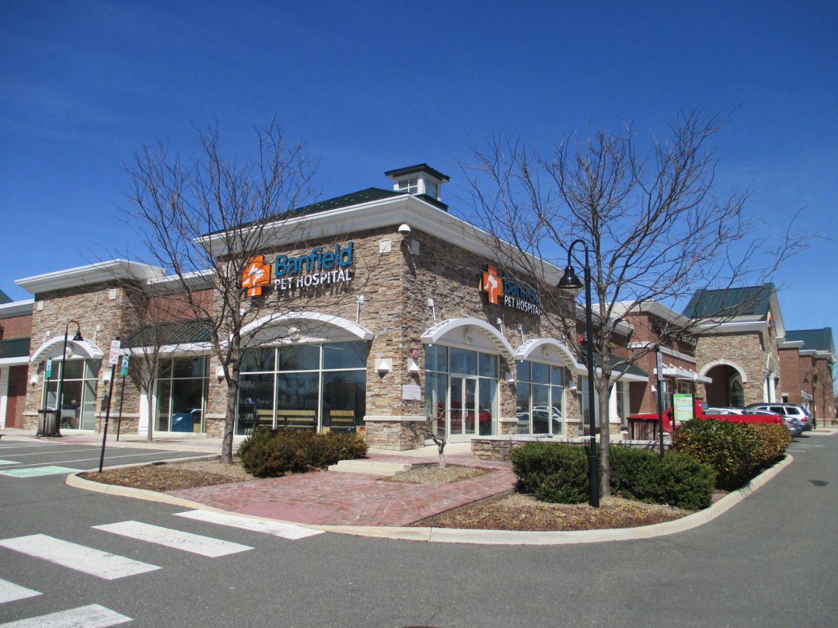 The South Riding Banfield front exterior entrance