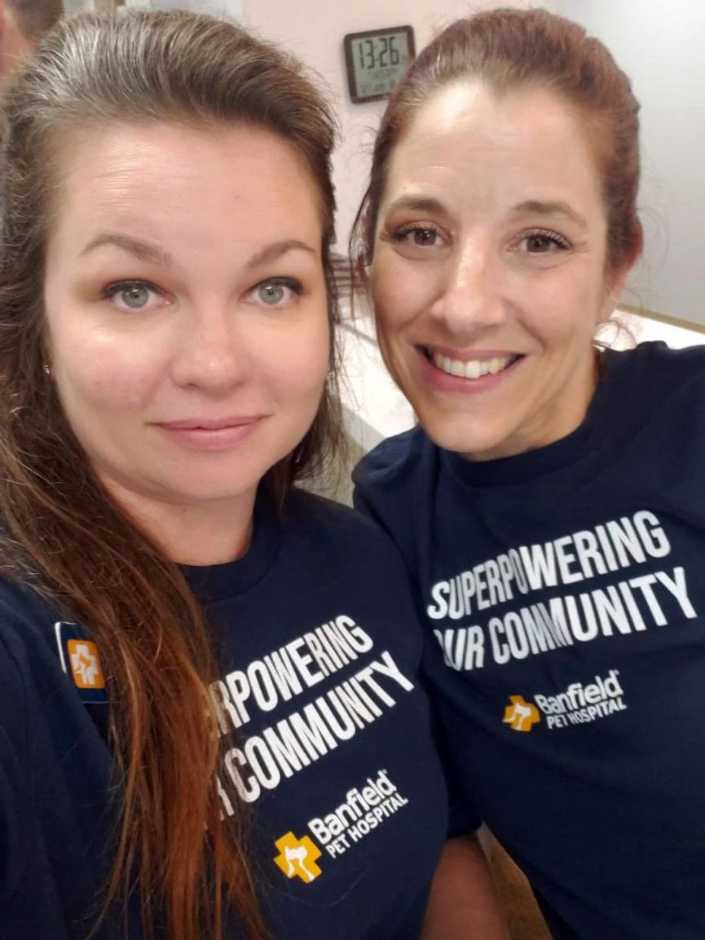 A couple of female Banfield Associates